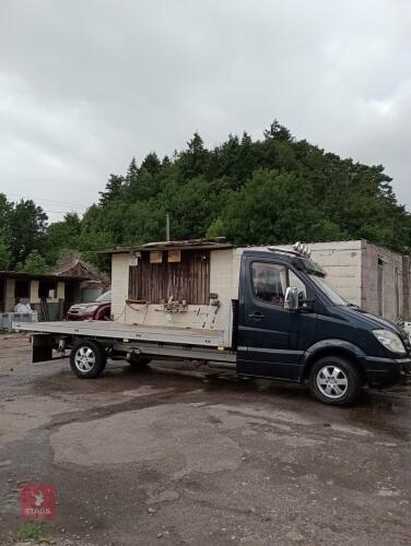 2007 MERCEDES SPRINTER FLAT BED TRUCK