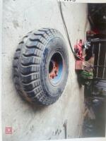 FORK LIFT WHEEL SPLIT RIM