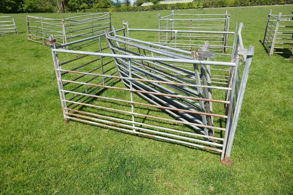 7 X 6' GALV SHEEP HURDLES