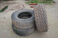 3X 265/70 R16 ALL TERRAIN TYRES