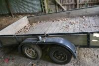 12' X 7' TWIN AXLE CAR TRAILER - 22