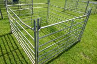 4 X 5' GALV SHEEP HURDLES - 6