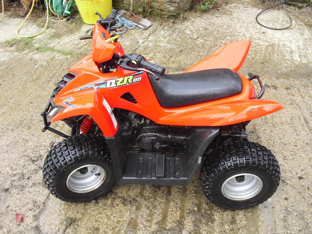 2020 CHILDS QUADZILLA QZR80 QUAD BIKE