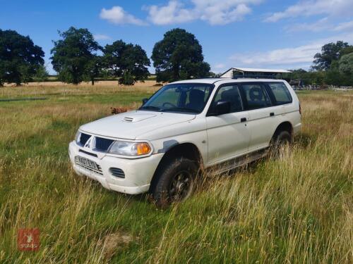 MITSUBISHI SHOGUN SPORT