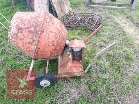 OLD CEMENT MIXER