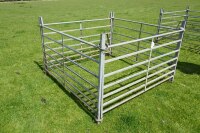 4 X 5' GALV SHEEP HURDLES - 6