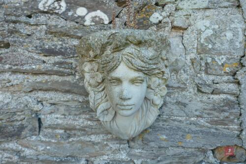 2 ORNATE WALL MOUNTED PLANTERS