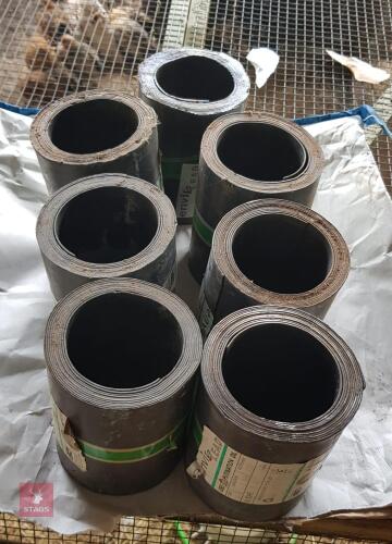 7 x ROLLS OF LEAD FLASHING