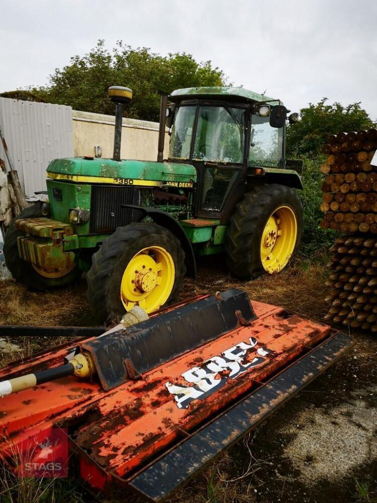 1988 JOHN DEERE 3350 4WD TRACTOR