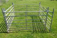 4 X MIXED GALV SHEEP HURDLES - 5