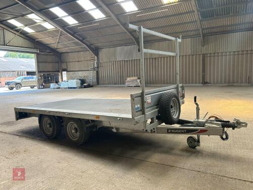 NUGENT F3720H FLATBED TRAILER