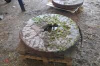 LARGE GRANITE HOOPING STONE - 3