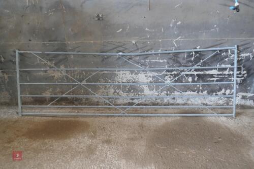 12' GALVANISED FIELD GATE (202)