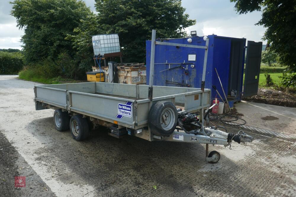 IFOR WILLIAMS 14' TWIN AXLE TRAILER