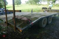 2008 25' BEAVERTAIL BALE TRAILER - 4