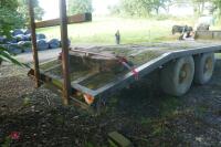 2008 25' BEAVERTAIL BALE TRAILER - 9