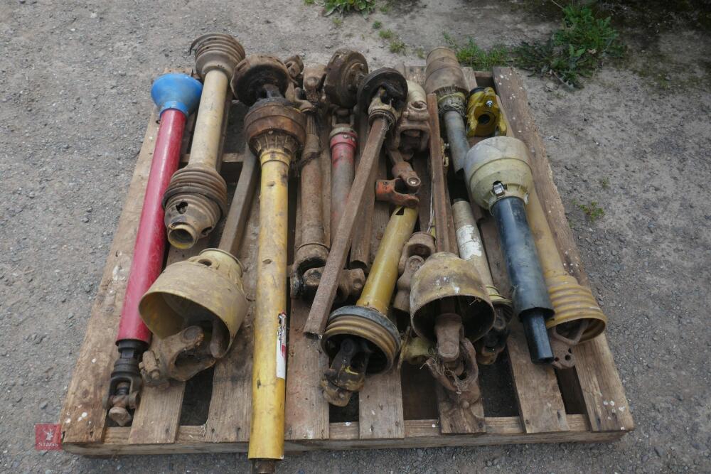 PALLET OF PTO SHAFTS