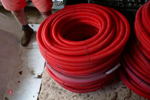 4 X 50M ROLLS OF UNDERFLOOR HEATING PIPE