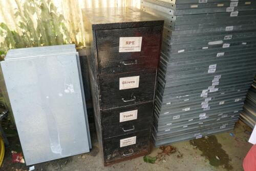 4 DRAW METAL RIO FILING CABINET