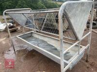 CATTLE HAY RACK AND FEED TROUGH - 2