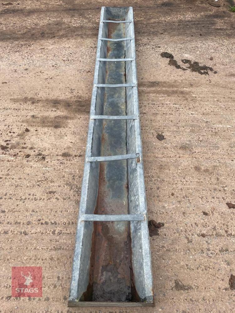 8' GROUND FEED TROUGH