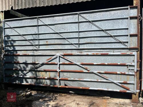 10 X HD SHEETED YARD GATES