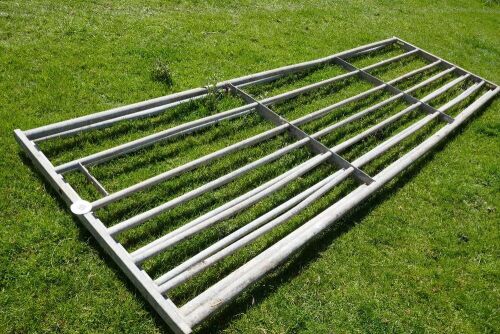 2 X 12' GALVANISED GATES