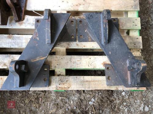 EURO 8 BOLT ON BRACKETS GOOD CONDITION