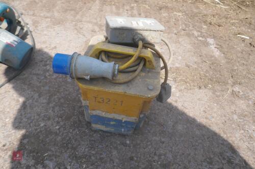 110V TWIN OUTLET TRANSORMER