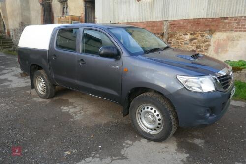 2014 TOYOTA HILUX PICK UP TRUCK