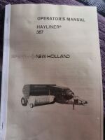 NEW HOLLAND 387 CONVENTIONAL BALER - 4