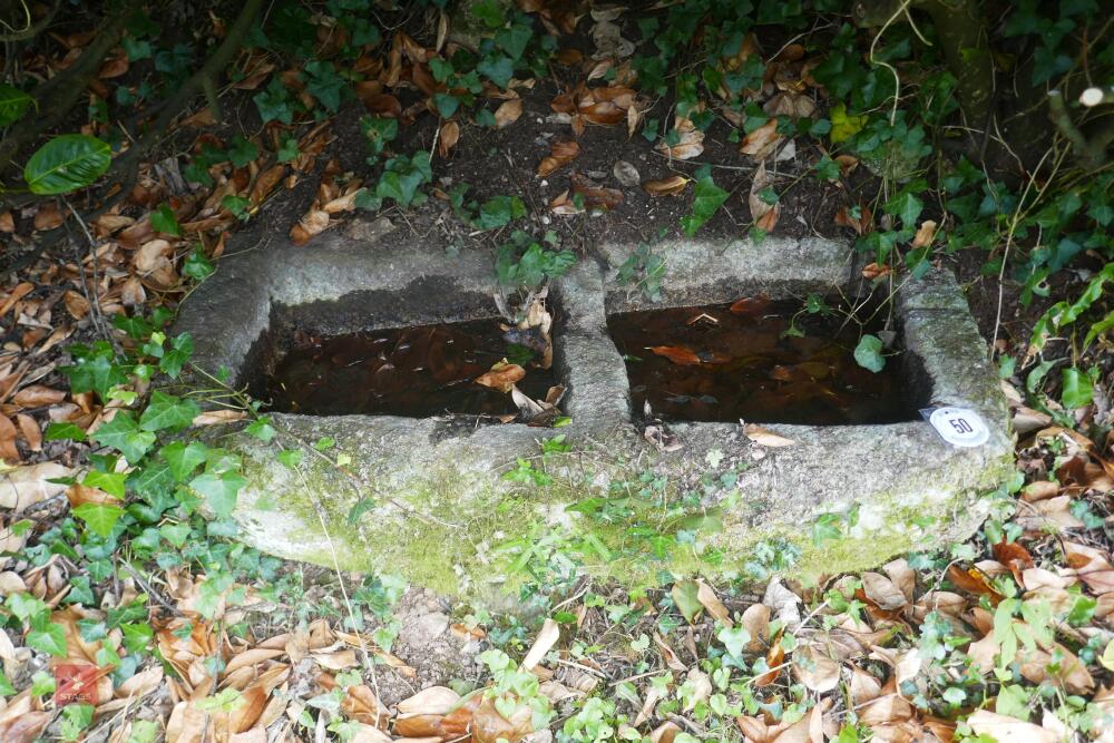 OBLONG GRANITE TROUGH