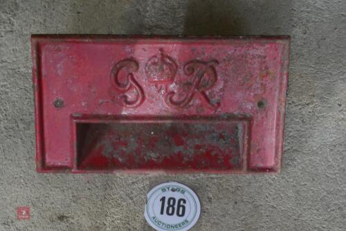 ROYAL MAIL LETTER BOX FRONT