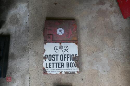 ORIGINAL POST OFFICE PLAQUE/DOOR