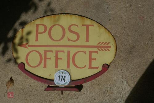 ORIGINAL POST OFFICE SIGN