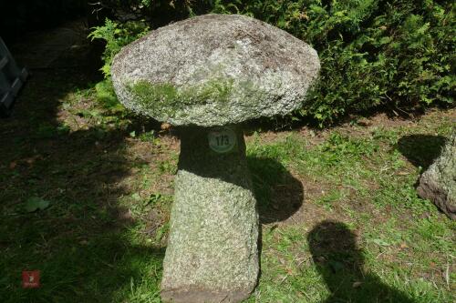 GRANITE STADDLE STONE