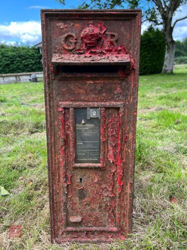 ORIGINAL ROYAL MAIL GR POST BOX