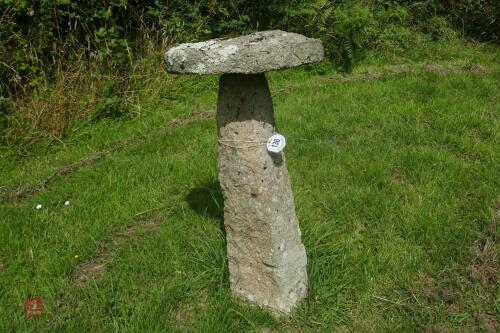 GRANITE STADDLE STONE