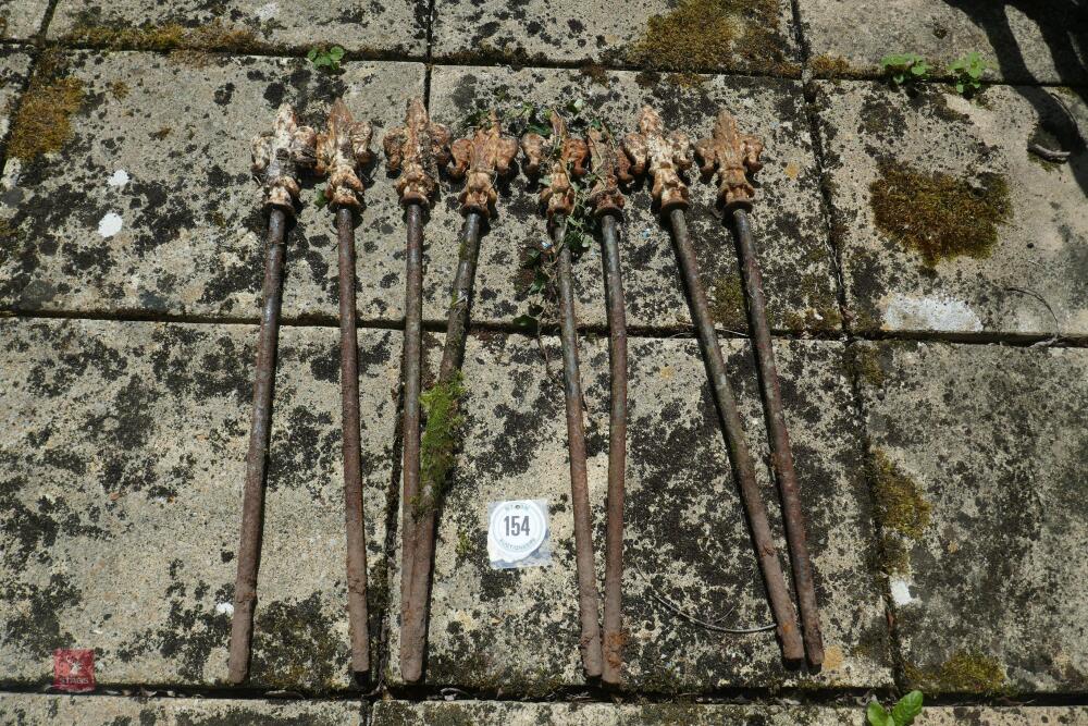 8 X RAILING TOPS