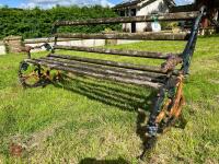 COALBROOKDALE 'SERPENT & GRAPES' BENCH