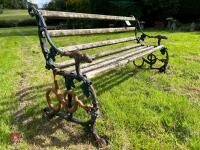 COALBROOKDALE 'SERPENT & GRAPES' BENCH - 2