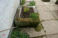 RECTANGULAR GRANITE TROUGH/PLANTER - 5