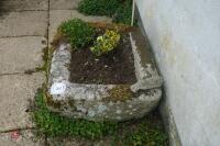 RECTANGULAR GRANITE TROUGH/PLANTER - 6