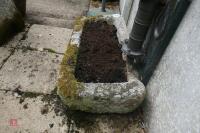 RECTANGULAR GRANITE TROUGH/PLANTER - 2