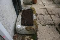 RECTANGULAR GRANITE TROUGH/PLANTER - 3