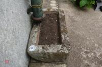 RECTANGULAR GRANITE TROUGH/PLANTER - 3