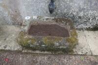 RECTANGULAR GRANITE TROUGH/PLANTER