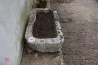 RECTANGULAR GRANITE TROUGH/PLANTER - 3