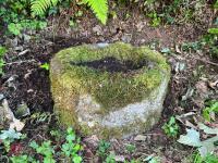 CIRCULAR GRANITE TROUGH/PLANTER