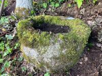 CIRCULAR GRANITE TROUGH/PLANTER - 3